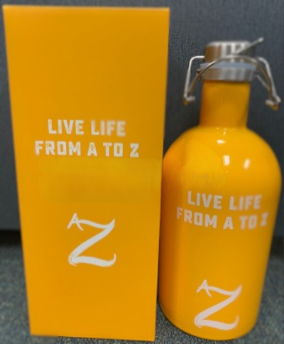 ZINO Nicaragua Yellow Growler, 64 oz