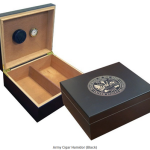 US Army Cigar Humidor (Black)