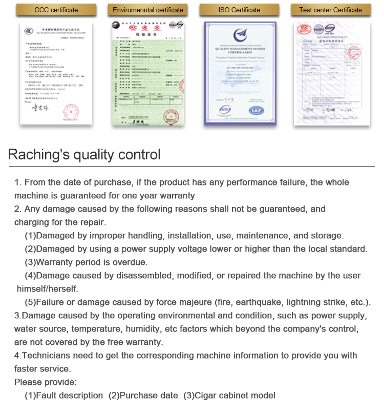 Raching C-Series C150A Humidor