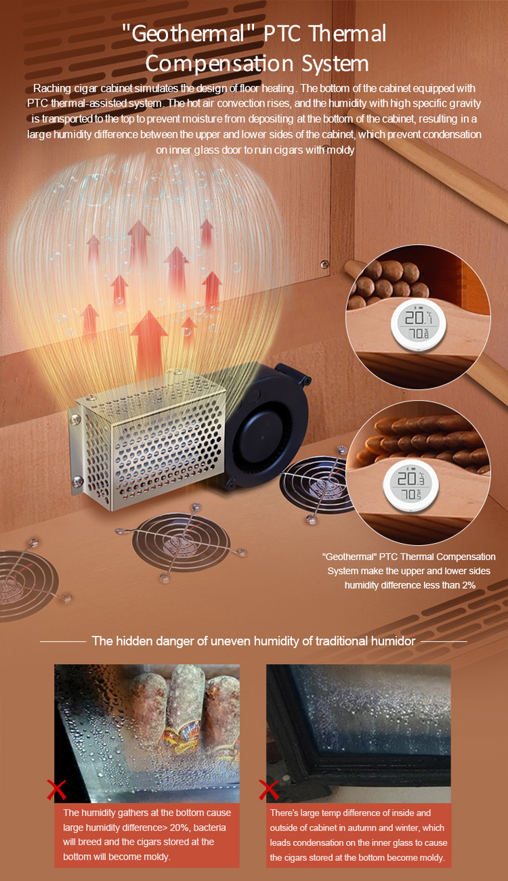 Raching C-Series C330A Humidor