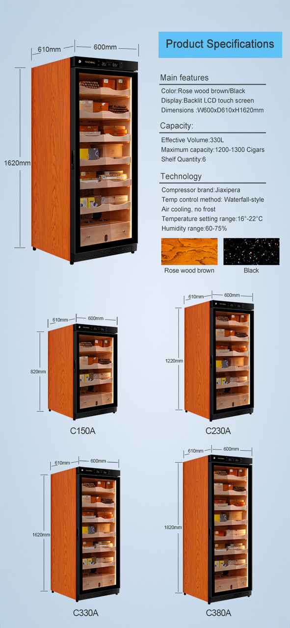 Raching C-Series C330A Humidor
