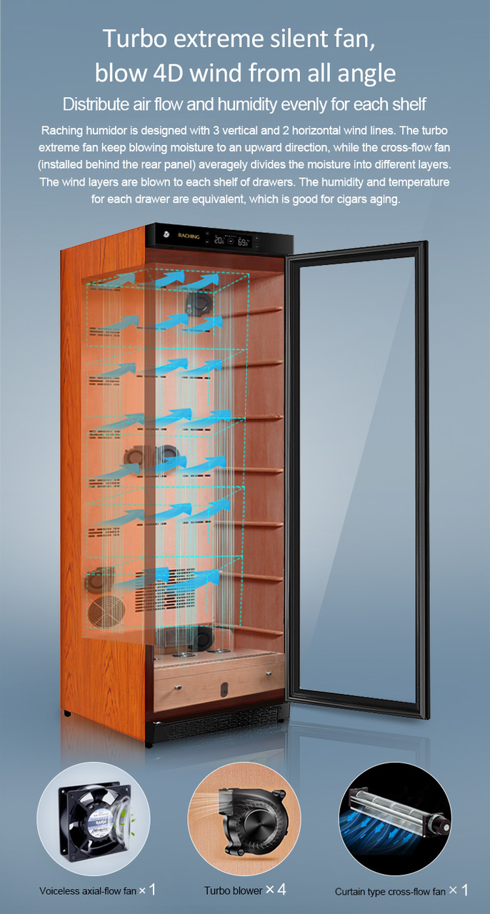 Raching C-Series C380A Humidor