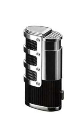 Supernova Triple Flame Lighter - Black
