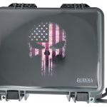 Gurkha Punisher - Skull - 15 Cigar Travel Humidor - Black