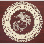 US Marines Cigar Humidor (Cherry)
