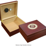 US Marines Cigar Humidor (Cherry)