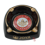 Joya de Nicaragua Ceramic Round Black/Gold Ashtray