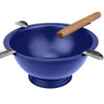 Ashtray Original Stinky Blue