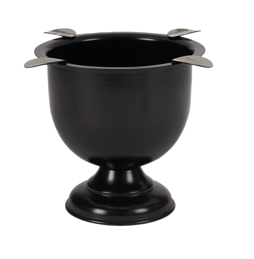 Stinky Cigar Tall Ashtray Black