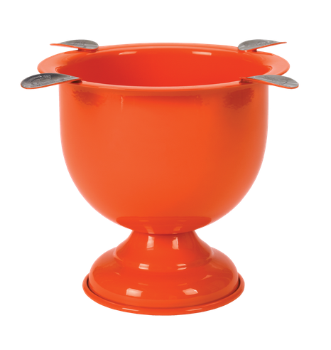 Stinky Cigar Tall Ashtray Orange