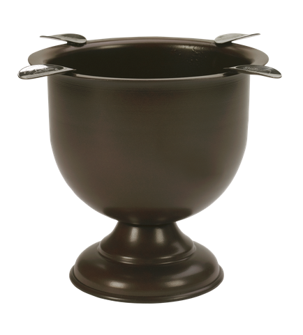 Stinky Cigar Tall Ashtray Antique Cherry Black