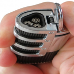 Supernova Triple Flame Lighter - Black