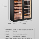 Raching Double-Door Series CD1200 Smart Cabinet